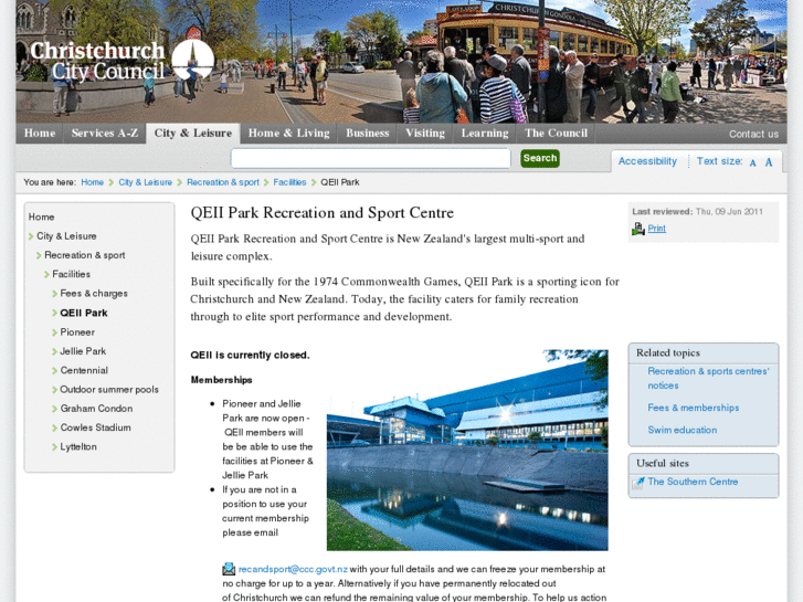 www.qeiipark.org.nz