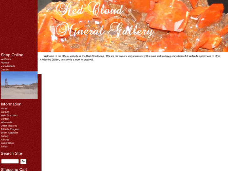 www.redcloudmineralgallery.com