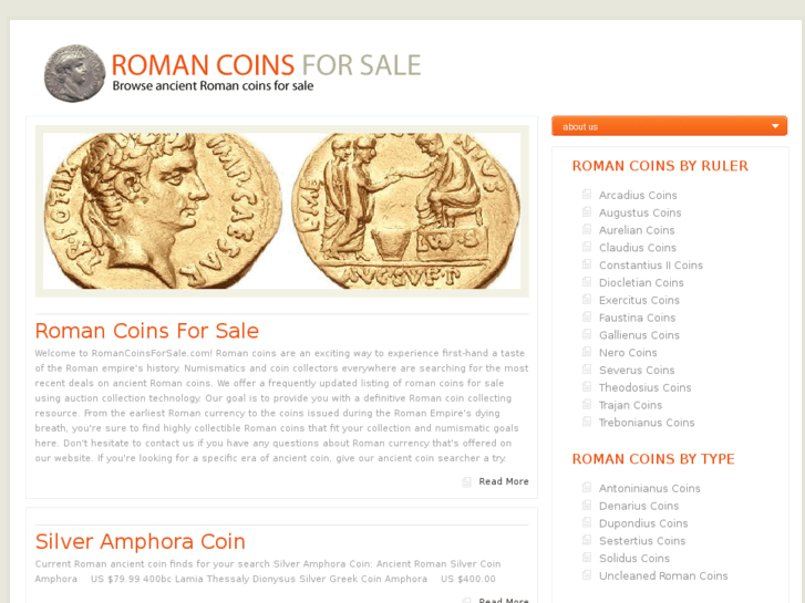 www.romancoinsforsale.com