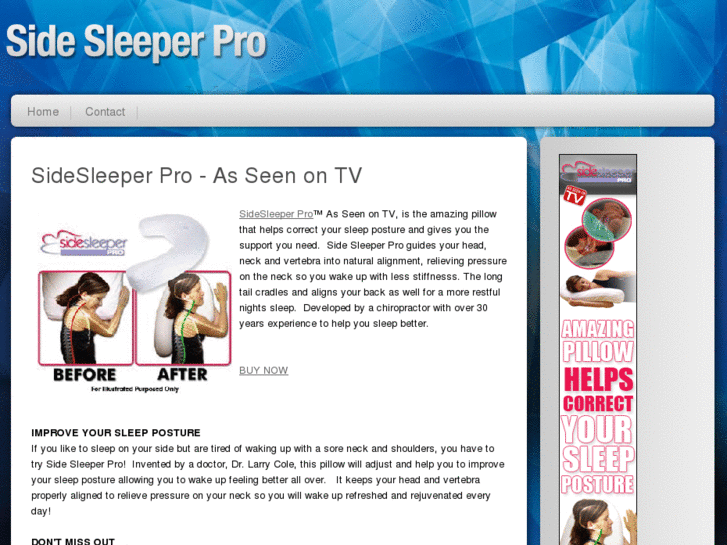 www.sidesleeperproontv.com