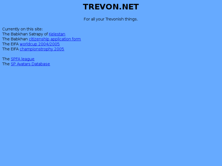 www.trevon.net