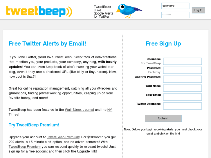 www.tweetbeep.com