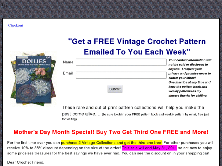 www.vintage-crochet-patterns.com