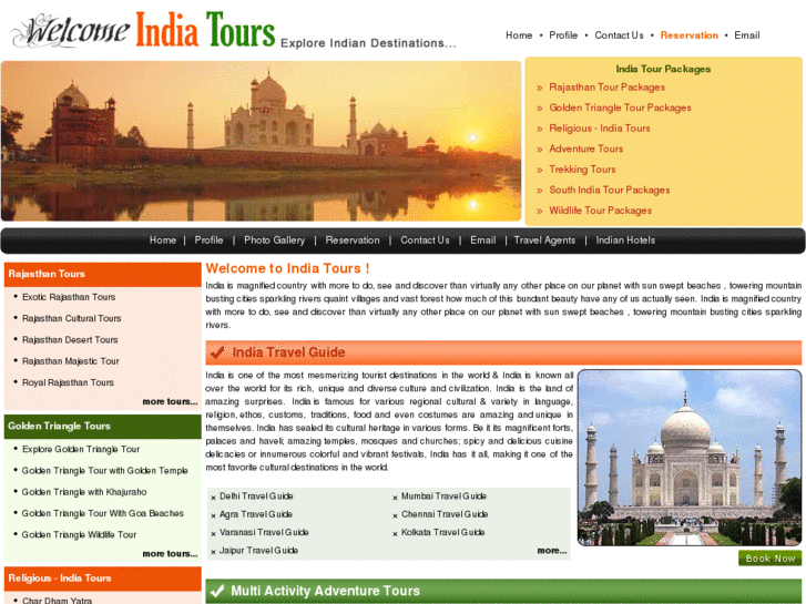 www.welcomeindiatours.com