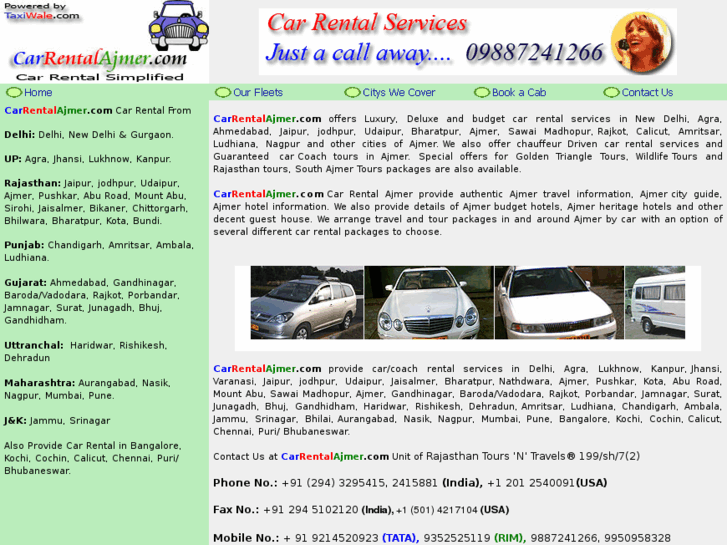 www.ajmercarrental.com