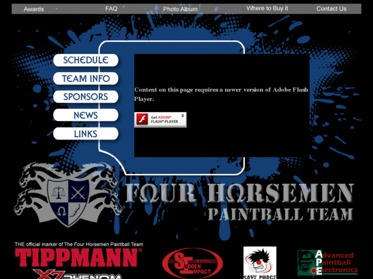 www.fourhorsemenpaintball.com