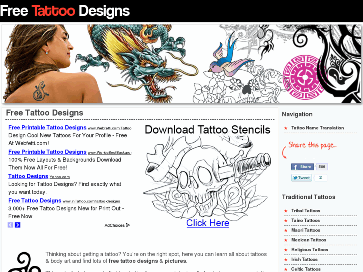 www.freetattoodesigns.org