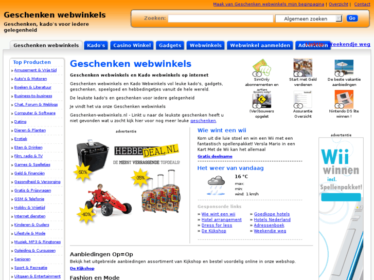 www.geschenken-webwinkels.nl