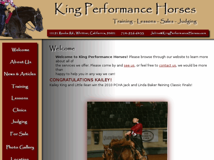 www.kingperformancehorses.com