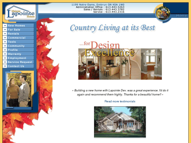 www.lapointehomes.com