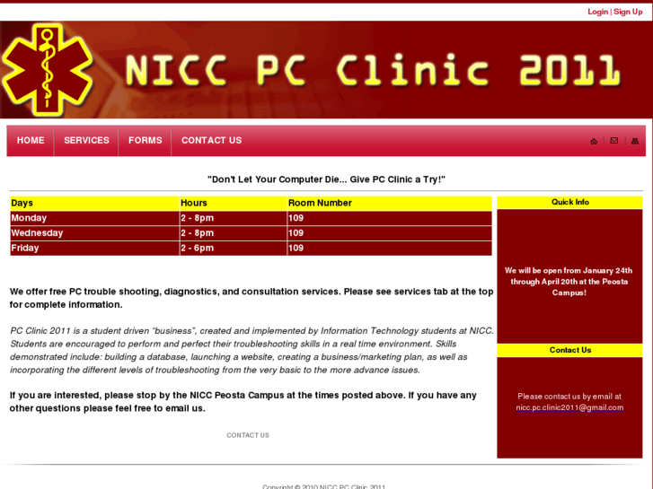 www.niccpcclinic2011.info