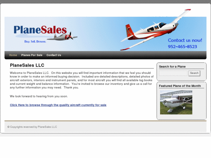 www.planesalesllc.com