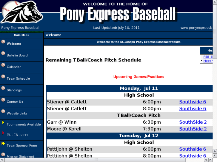www.ponyexpressbaseball.net