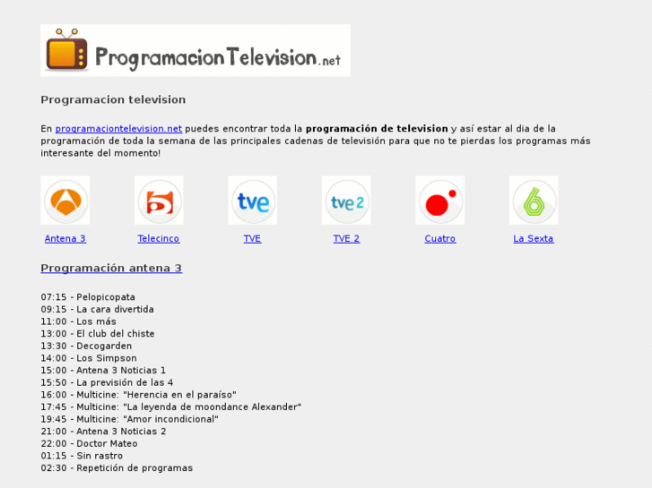 www.programaciontelevision.net