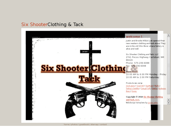 www.sixshootertack.com