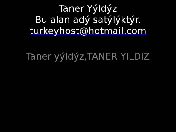 www.taneryildiz.com