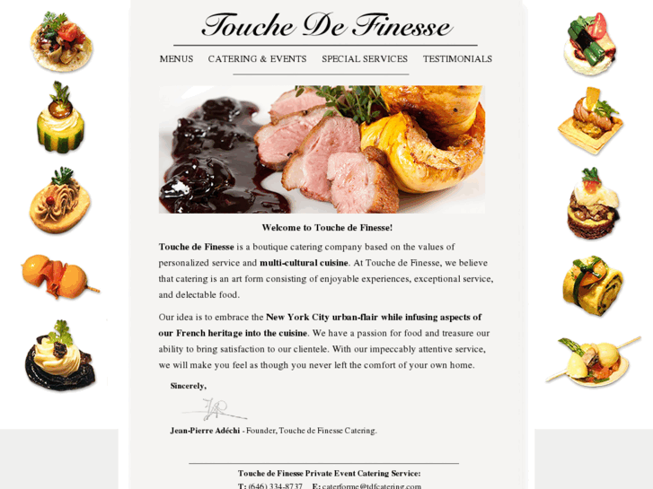 www.touchedefinessecatering.com