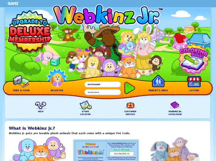 www.webkinzjr.net