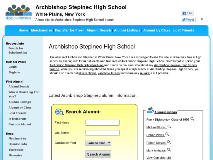 www.archbishopstepinechighschool.com