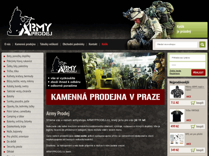 www.armyprodej.cz