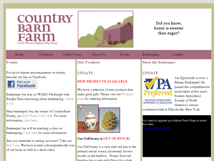 www.countrybarnhoney.com