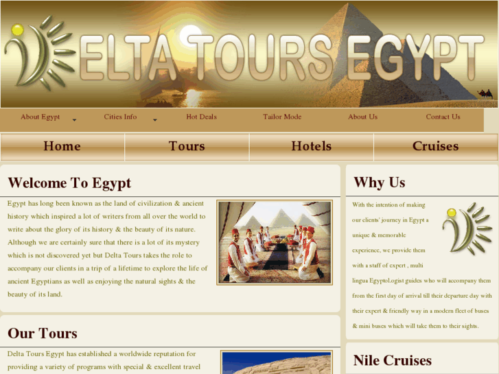 www.deltatoursegypt.com