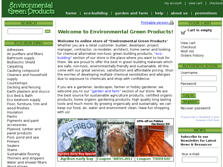 www.environmentalgreenproducts.com