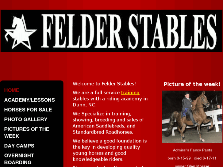 www.felderstables.net