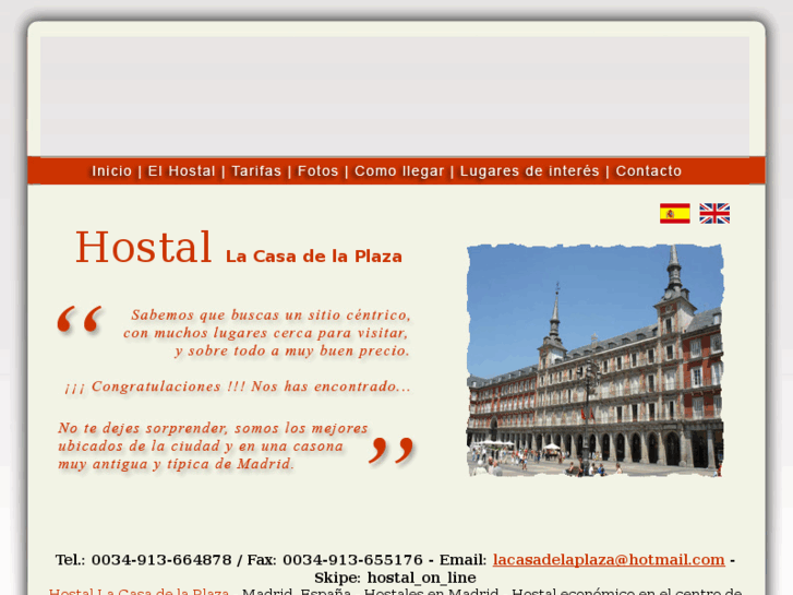 www.hostallacasadelaplaza.com