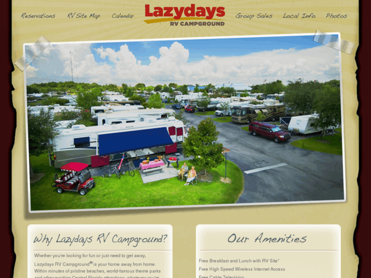 www.lazydaysrvcampground.com