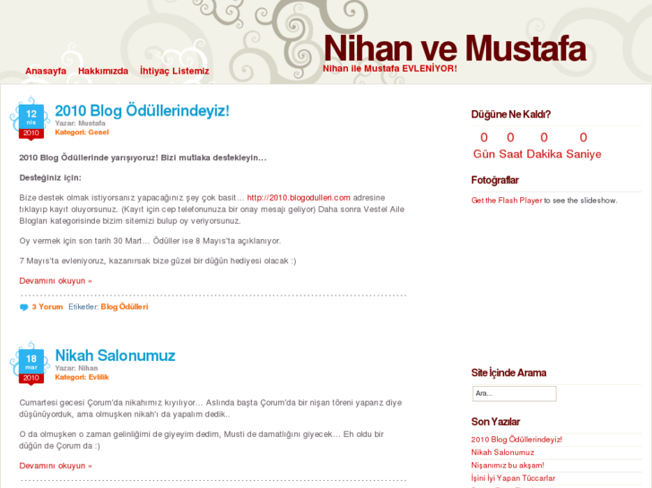 www.nihanvemustafa.com