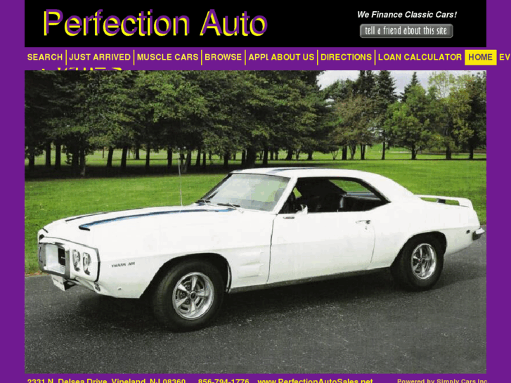 www.perfectionautosales.net