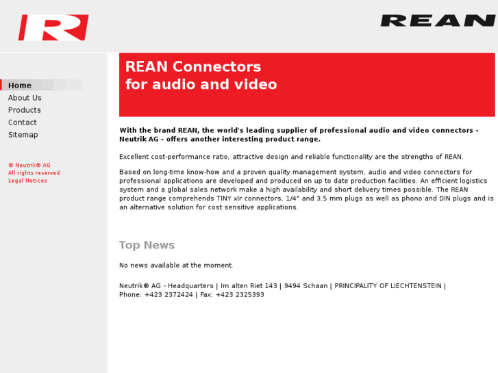 www.reanconnector.com