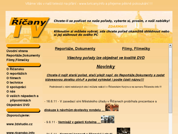 www.tvricany.info