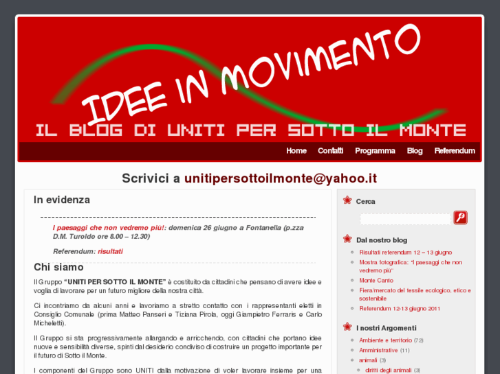 www.unitipersottoilmonte.it