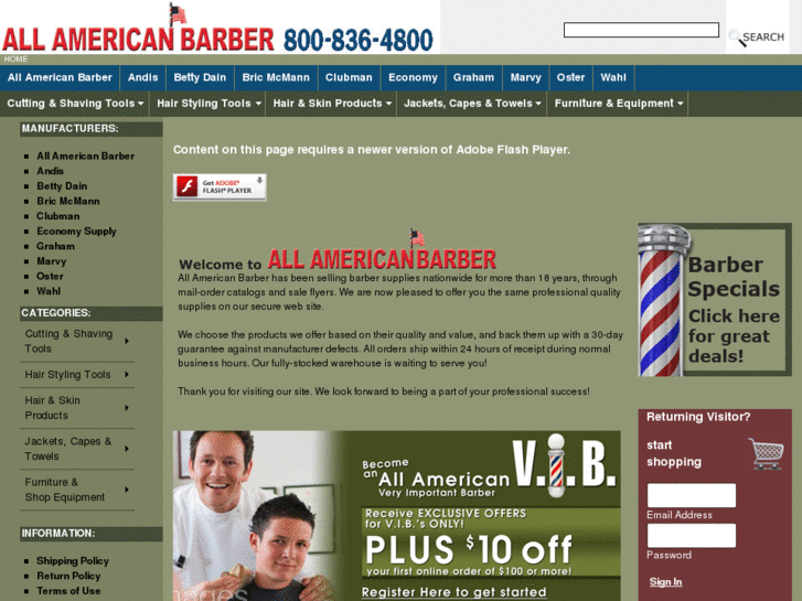 www.allamericanbarber.com