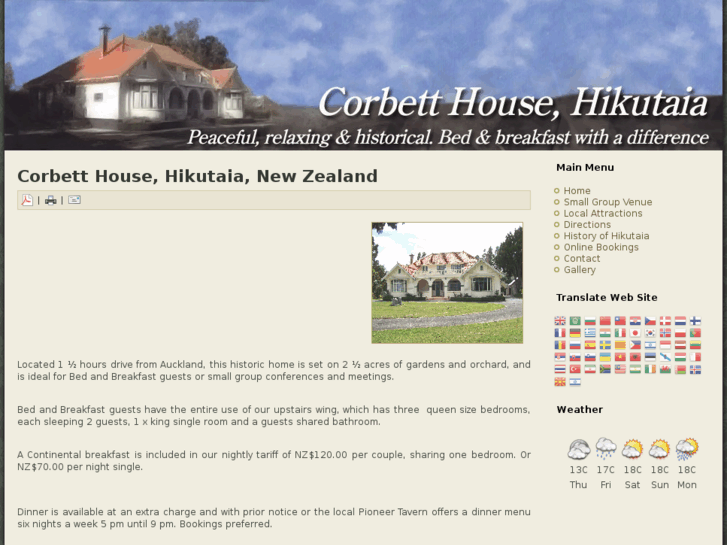 www.corbetthousebandb.com