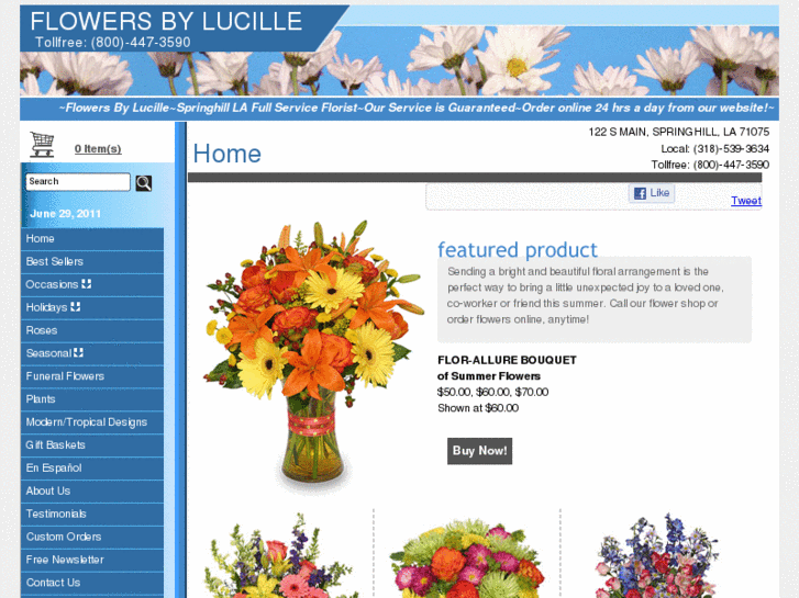 www.flowersbylucille.com