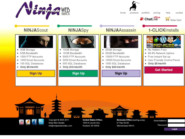 www.ninjawebstudioshosting.com