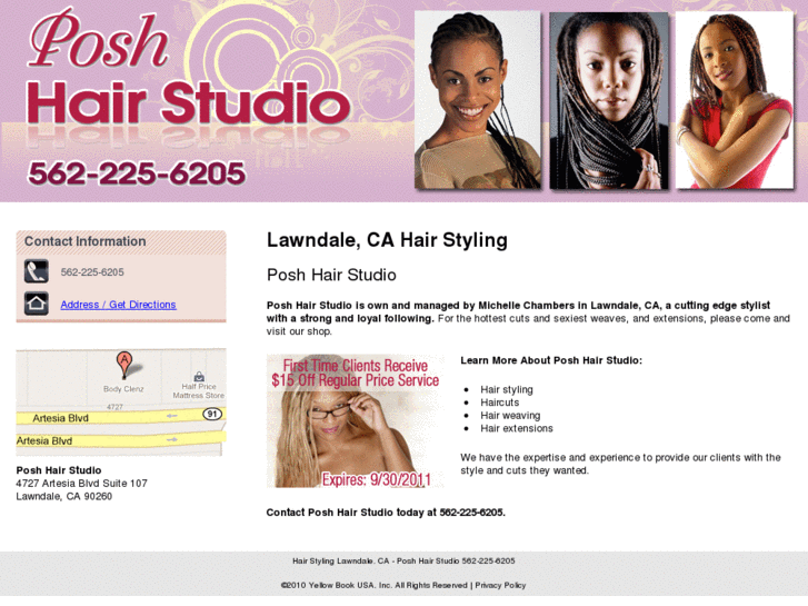 www.poshhairstudiosouthbay.com