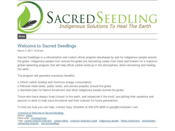 www.sacredseedlings.com