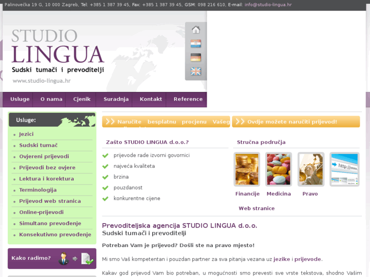 www.studio-lingua.hr