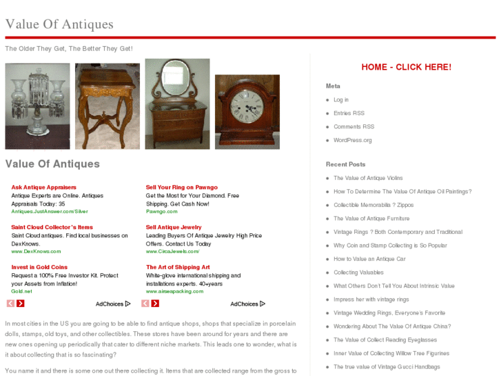 www.valueofantiques.net