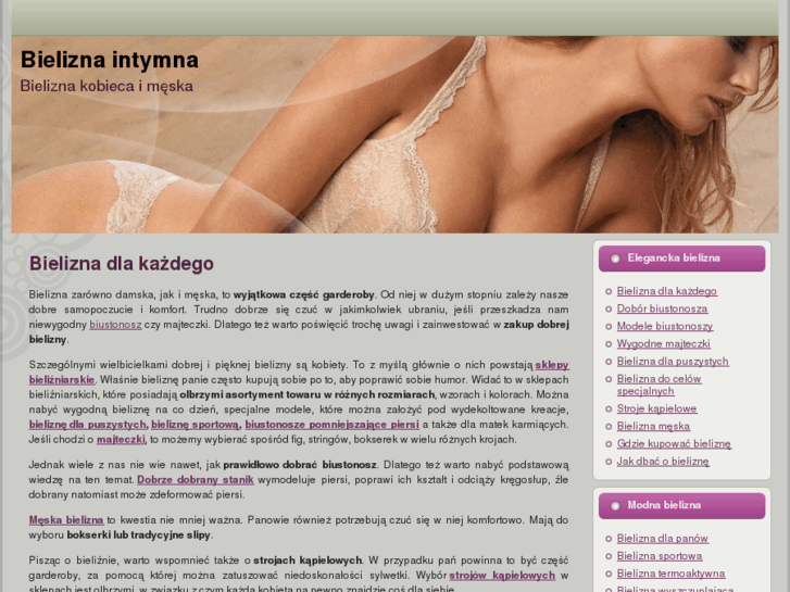 www.bielizna-intymna.pl