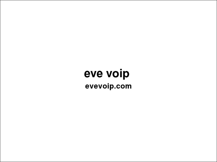 www.evevoip.com