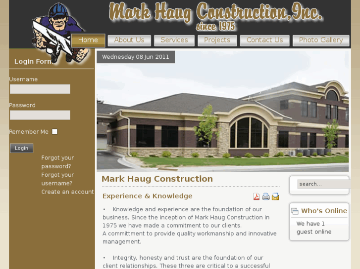 www.markhaugconstruction.com