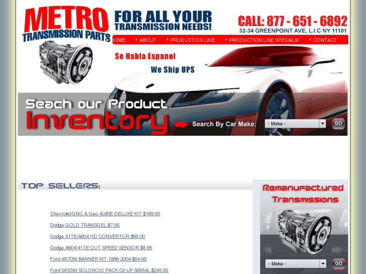 www.metrotransmissionparts.com