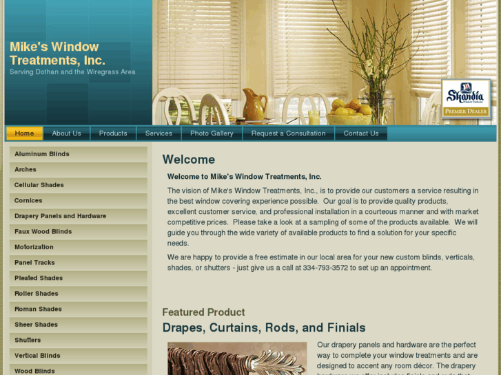 www.mikeswindowtreatments.com