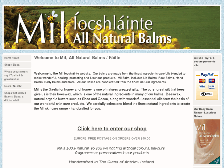 www.milallnaturalbalms.com