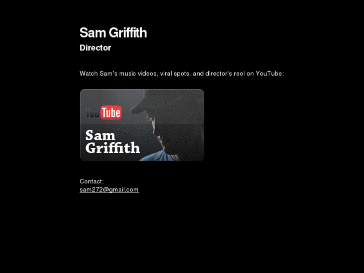 www.samgriffithfilms.com